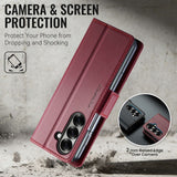CaseMe Samsung Galaxy Z Fold 8 Ultra Etui 023 Series Rød
