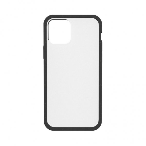 Pela iPhone 12 Pro Max Deksel Eco Friendly Clear Svart