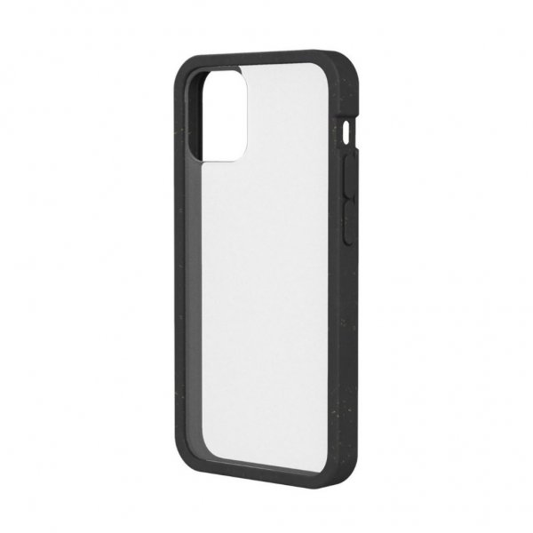 Pela iPhone 12 Mini Deksel Eco Friendly Clear Svart