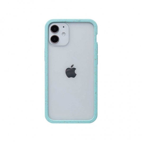Pela iPhone 12 Mini Deksel Eco Friendly Clear Purist Blue