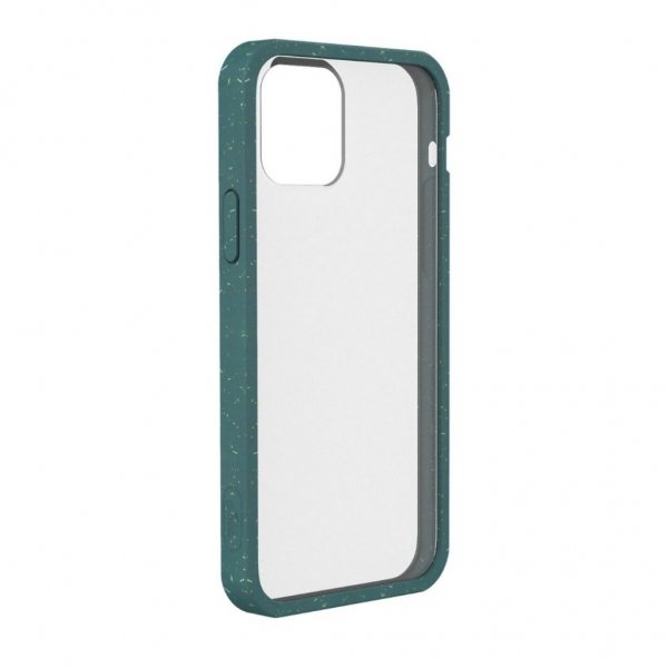 Pela iPhone 12/iPhone 12 Pro Deksel Eco Friendly Clear Grønn