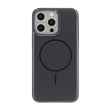 iPhone 15 Pro Max Deksel TPU MagSafe Glatt Svart