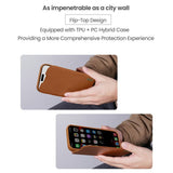 Nillkin iPhone 17 Pro/iPhone 18 Pro Etui Qin Pro Svart