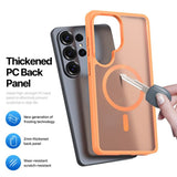 Dux Ducis Samsung Galaxy S26 Ultra Deksel Yind Series MagSafe Oransje