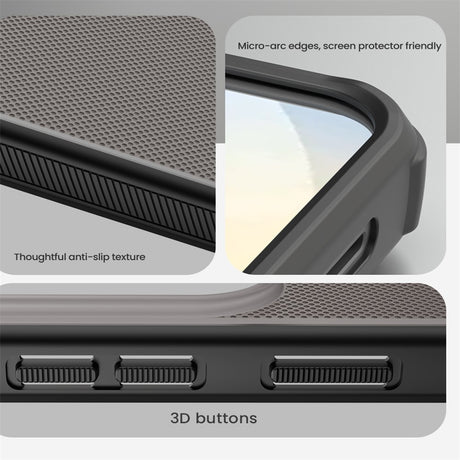 Nillkin Samsung Galaxy A37 Deksel Super Frosted Shield Pro Klar Svart