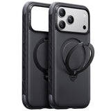 Torras iPhone 18 Pro Deksel Ostand Q3 Rugged Jet Black