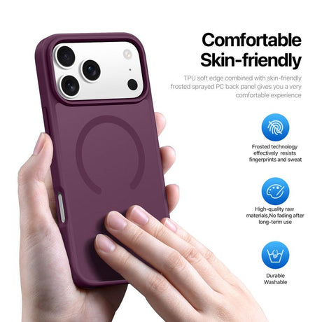 Dux Ducis iPhone 17 Pro/iPhone 18 Pro Deksel Yind Series MagSafe Rød