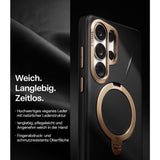 Torras Samsung Galaxy S26 Ultra Deksel Ostand Q3 Vegskin Obsidian Black