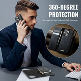 CaseMe iPhone 13 Pro Etui C49 Series Svart