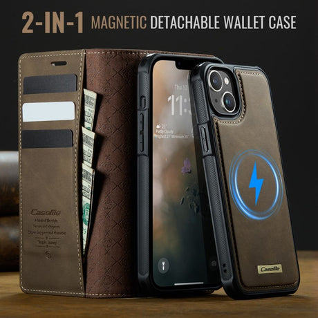 CaseMe iPhone 17 Etui C49 Series Brun