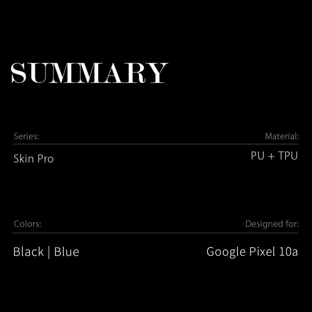 Dux Ducis Google Pixel 10a Etui Skin Pro Series Svart