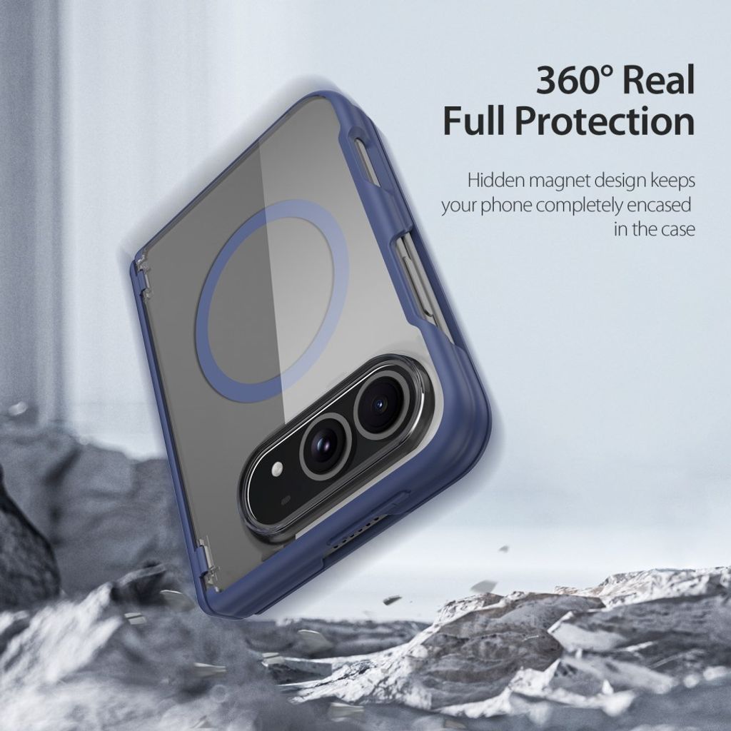 Dux Ducis iPhone Duo Etui Skin X Pro Series MagSafe Blå