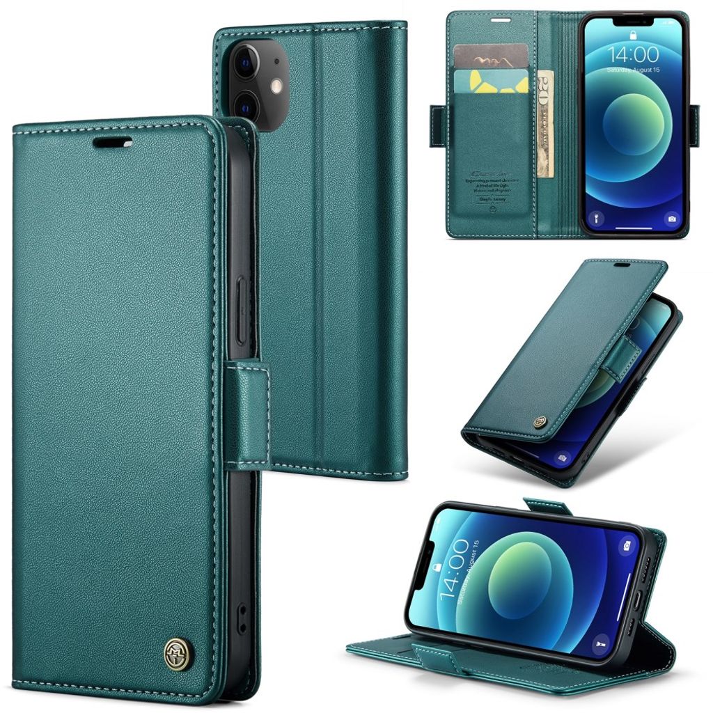 CaseMe iPhone 12 Mini Etui 023 Series Grønn