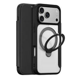 Dux Ducis iPhone 17 Pro Max/18 Pro Max Etui Skin X Pro Series Kickstand MagSafe Svart