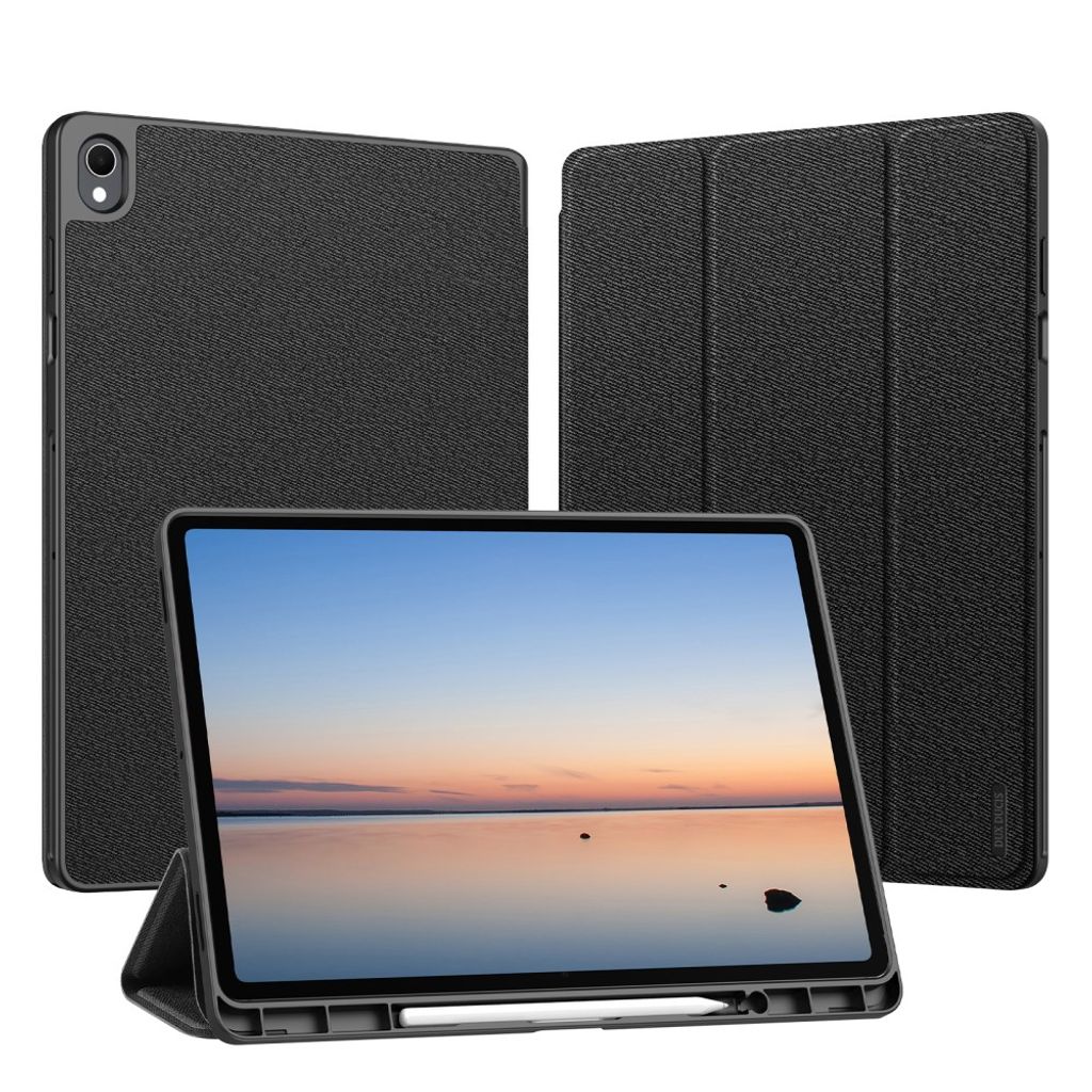 Dux Ducis Samsung Galaxy Tab S12 Plus Etui DOMO Series Svart