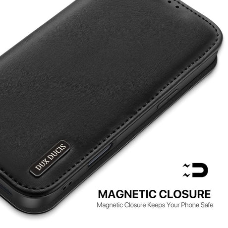 Dux Ducis iPhone 17 Etui Hivo Series Svart