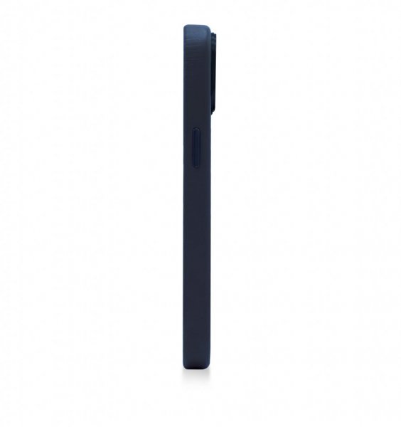 Decoded iPhone 14 Deksel Leather Backcover Navy