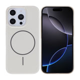 iPhone 16 Pro Deksel TPU MagSafe Glatt Hvit