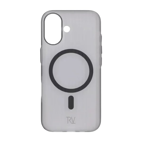 Rvelon iPhone 17 Deksel Korrugerte MagSafe Grå