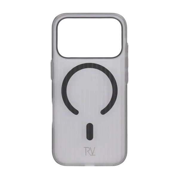 Rvelon iPhone 17 Pro Deksel Korrugerte MagSafe Svart