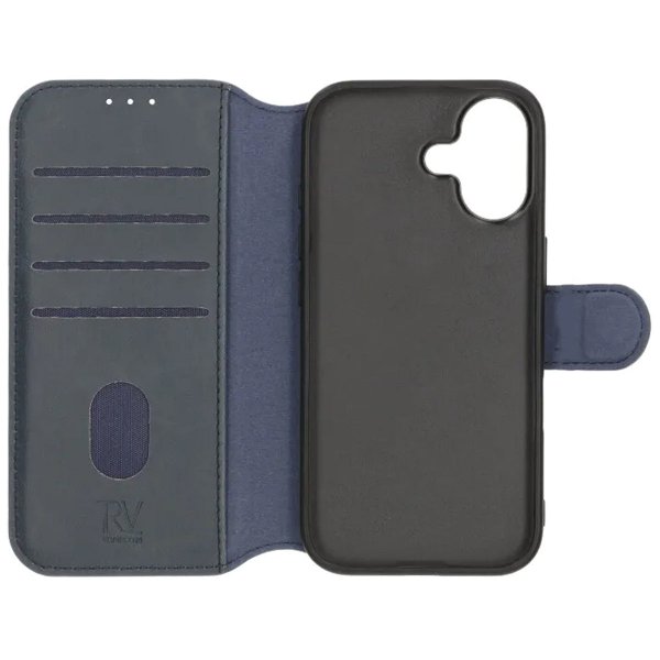 Rvelon iPhone 17 Etui 4 Kortlomme MagSafe Blå