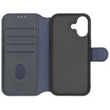 Rvelon iPhone 17 Etui 4 Kortlomme MagSafe Blå