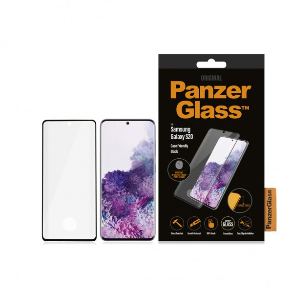 PanzerGlass Samsung Galaxy S20 Skjermbeskytter CaseFriendly Fingerprint