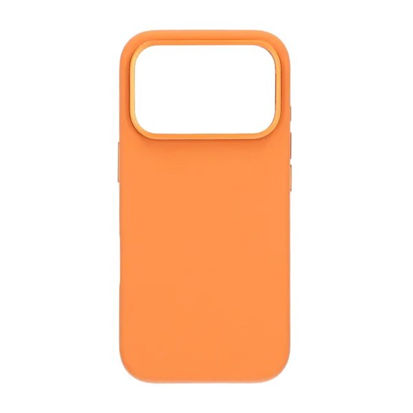 iPhone 17 Pro Max Deksel Silikon MagSafe Oransje