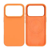 iPhone 17 Pro Max Deksel Silikon MagSafe Oransje
