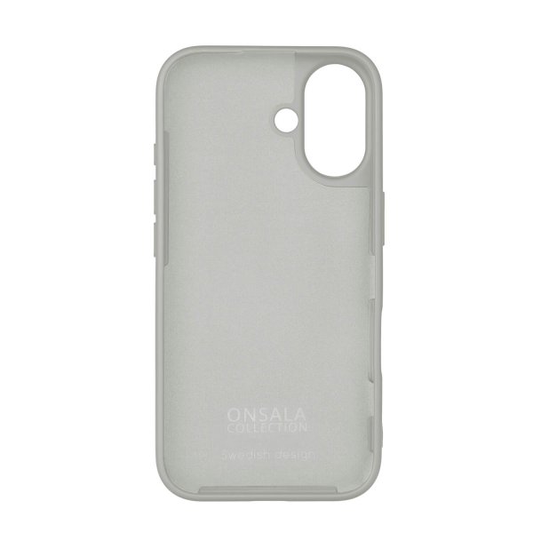 Onsala iPhone 16 Pro Deksel Silicone Touch Concrete