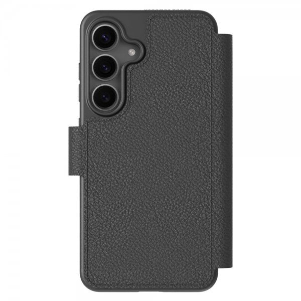 agood company Samsung Galaxy S25 Etui Sirkulært Lommeboketui Svart