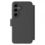 agood company Samsung Galaxy S25 Etui Sirkulært Lommeboketui Svart