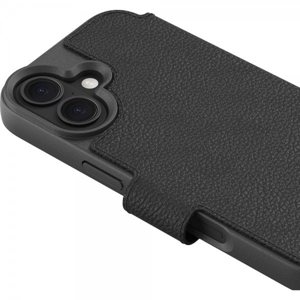 agood company iPhone 17 Etui Sirkulært Lommeboketui Svart