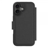 agood company iPhone 16 Etui Sirkulært Lommeboketui Svart