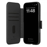 agood company iPhone 15 Etui Sirkulært Lommeboketui Svart