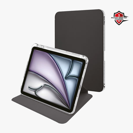 X2O iPad Air 11 (M2/M3/M4) Etui 2in1 Mag Folio 360 Svart