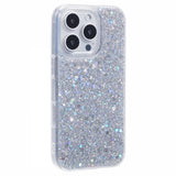 Nordic Covers iPhone 16 Pro Deksel Sparkle Series Stardust Silver