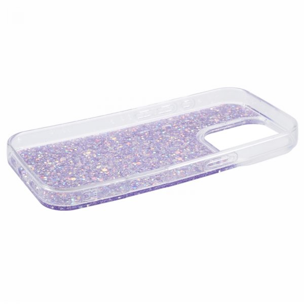 Nordic Covers iPhone 16 Pro Max Deksel Sparkle Series Lilac Purple