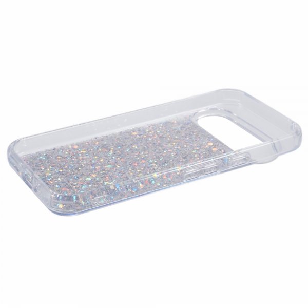 Nordic Covers Google Pixel 9/Pixel 9 Pro Deksel Sparkle Series Stardust Silver