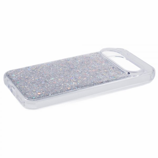 Nordic Covers Google Pixel 9 Pro XL Deksel Sparkle Series Stardust Silver