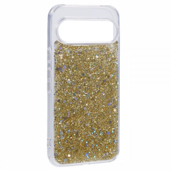 Nordic Covers Google Pixel 9 Pro XL Deksel Sparkle Series Citrine Gold