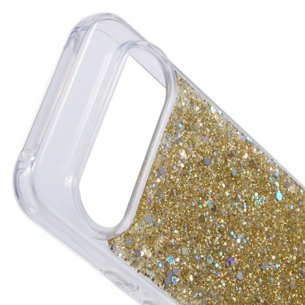 Nordic Covers Google Pixel 9 Pro XL Deksel Sparkle Series Citrine Gold