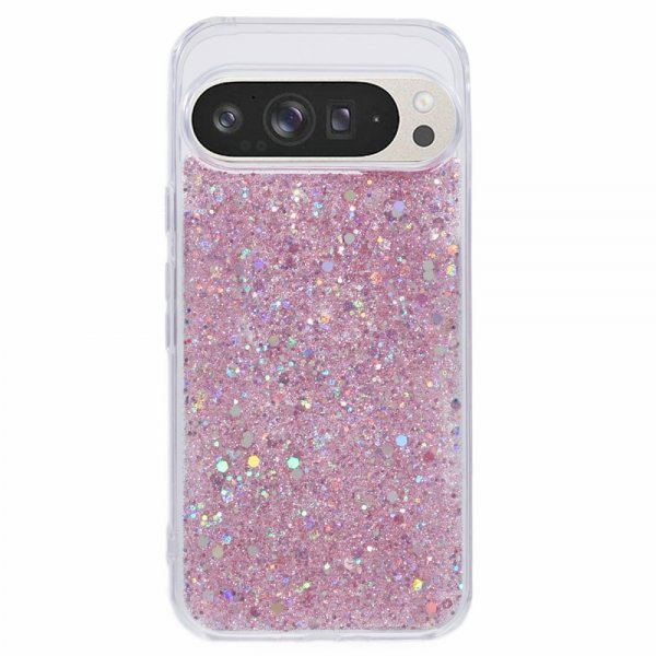 Nordic Covers Google Pixel 9 Pro XL Deksel Sparkle Series Blossom Pink