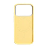 iPhone 17 Pro Deksel Silikon MagSafe Gul