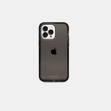 MobileFriend iPhone 14 Pro Deksel Seethrough Svart