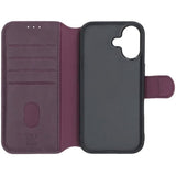 Rvelon iPhone 17 Etui 4 Kortlomme MagSafe Lilla
