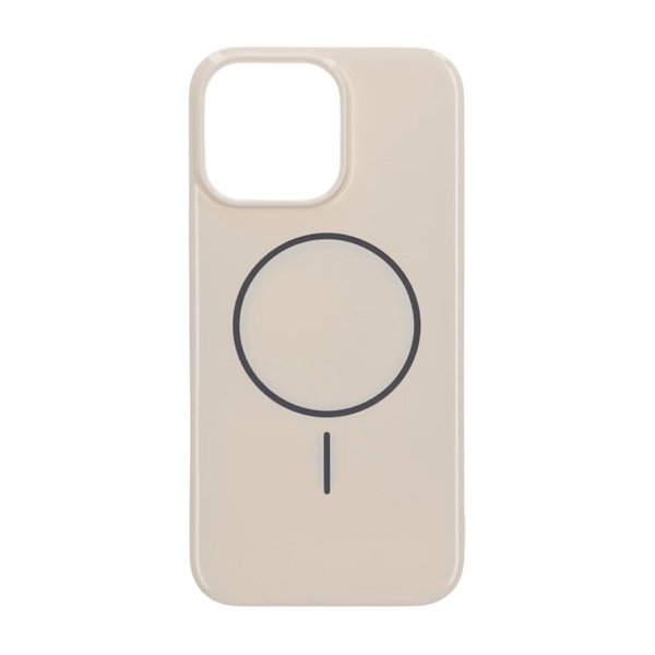 iPhone 16 Pro Max Deksel TPU MagSafe Glatt Hvit