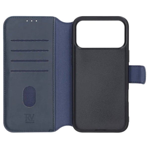 Rvelon iPhone 17 Pro Max Etui 4 Kortlomme MagSafe Blå