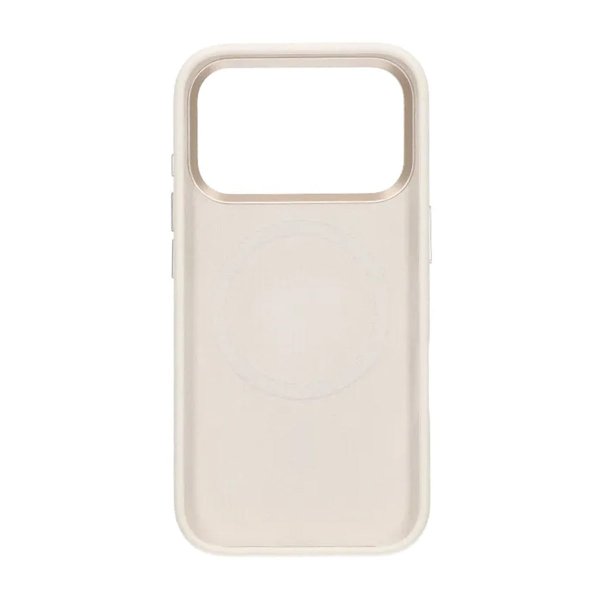 iPhone 17 Pro Deksel Silikon MagSafe Hvit