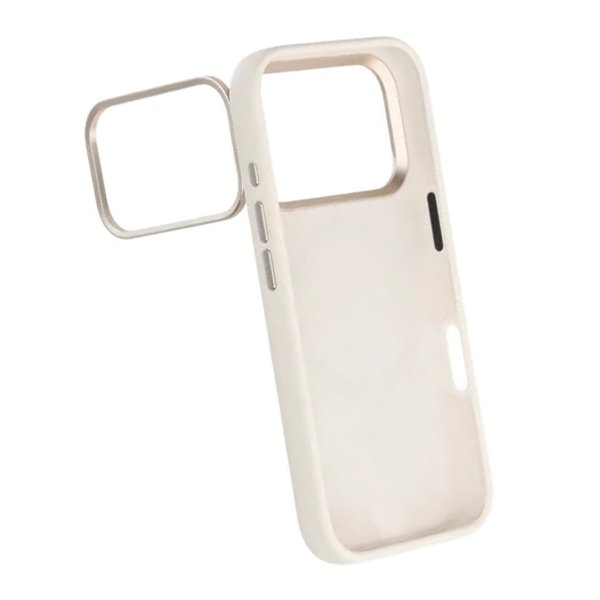 iPhone 17 Pro Max Deksel Silikon MagSafe Hvit
